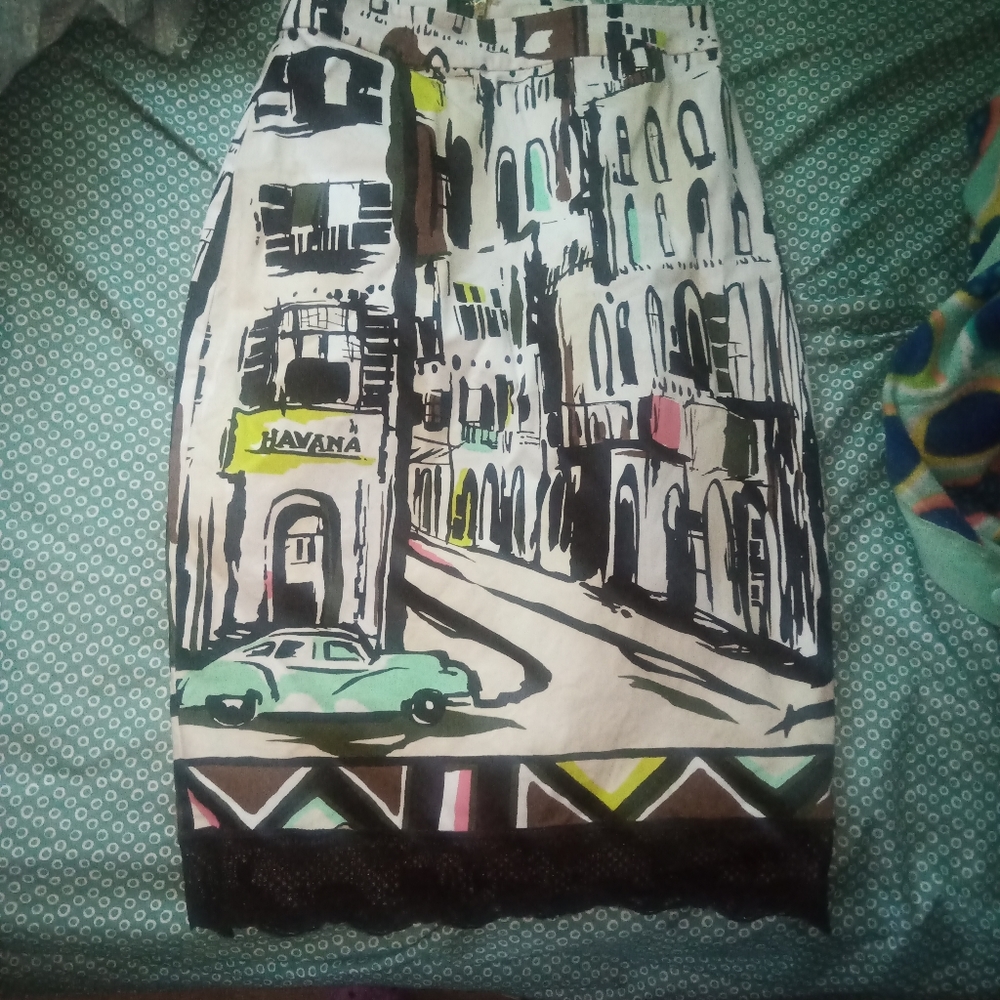 Kate Spade Size 0 Havana Skirt